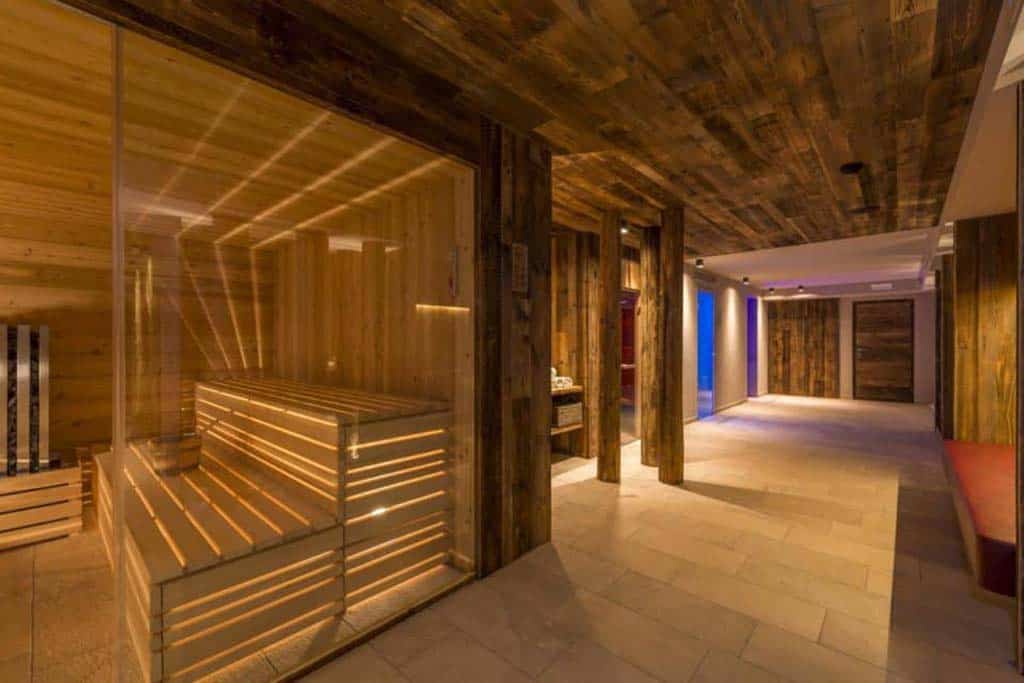 hotel abis dolomites spa zona saune