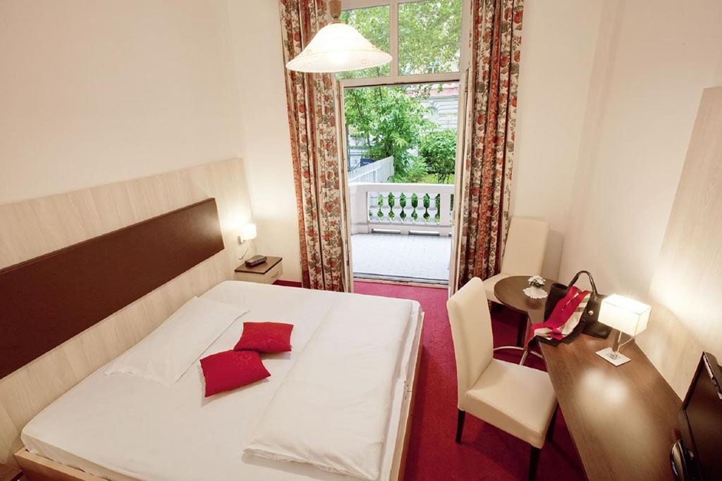 camera da letto grand hotel bellevue merano