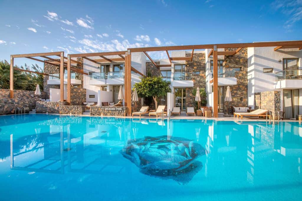 The island hotel Creta piscina comune