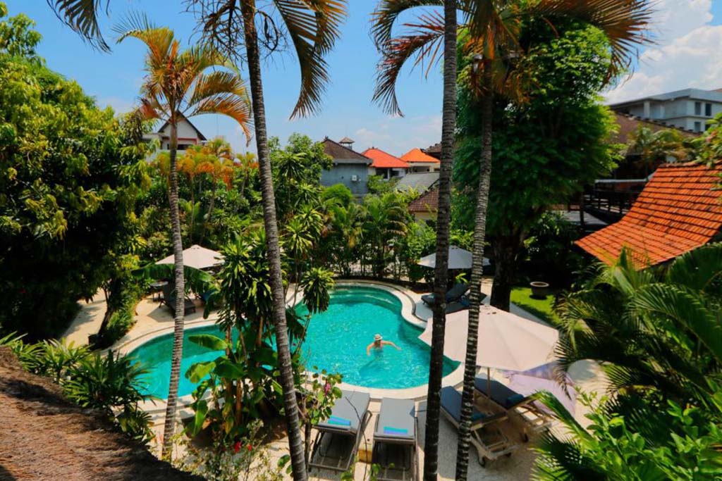 Pearl Boutique Hotel giardino con piscina