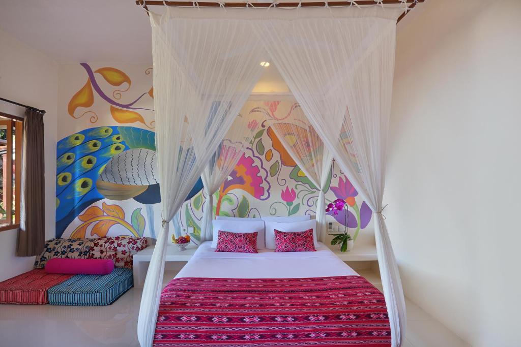 PinkCoco Uluwatu letto romantico