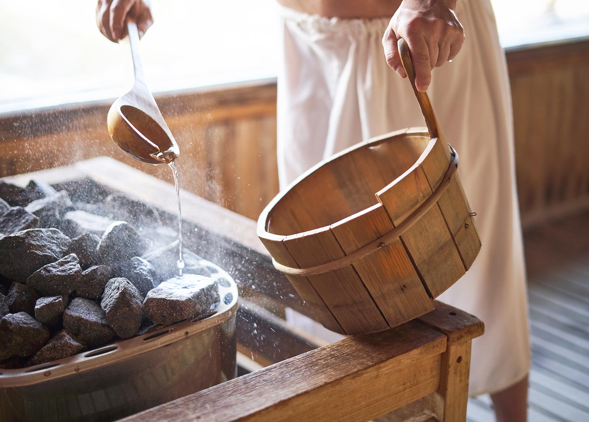 Sauna finlandese