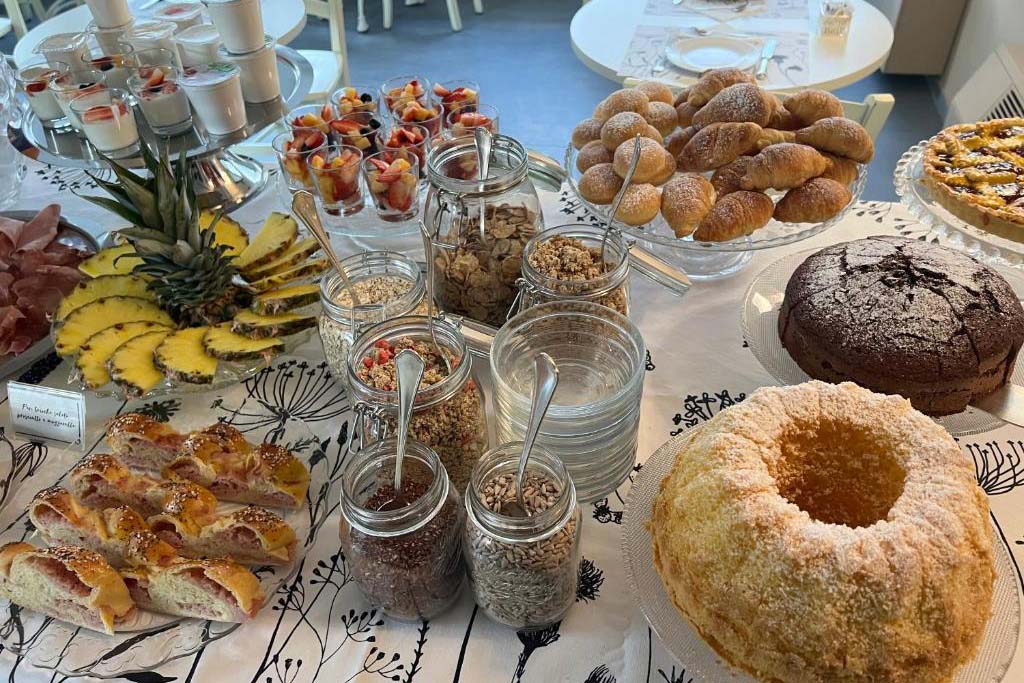 buffet colazione dettaglio Hotel Clodia