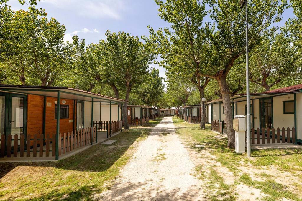 mobilehome e chalet Camping Classe