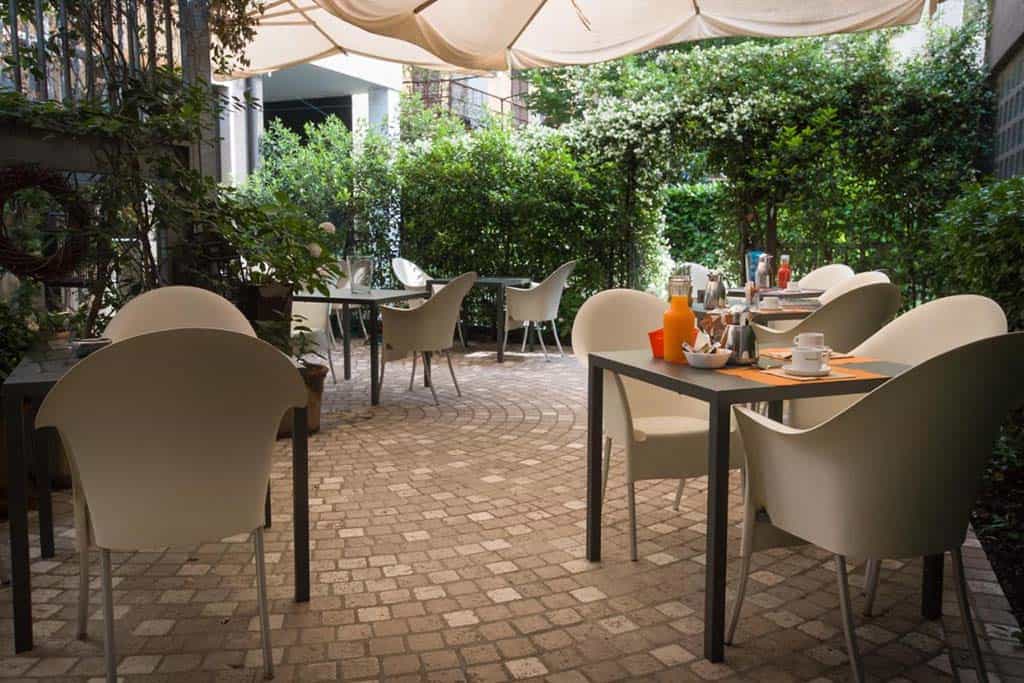 patio esterno Rechigi Hotel