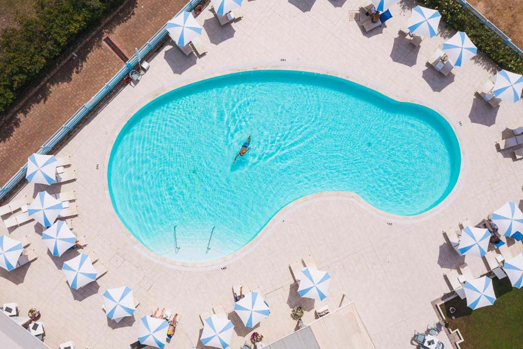 piscina Piccolo hotel Porto Ottiolu